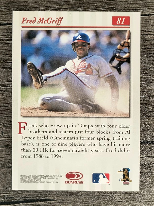 1997 Studio #81 Fred McGriff