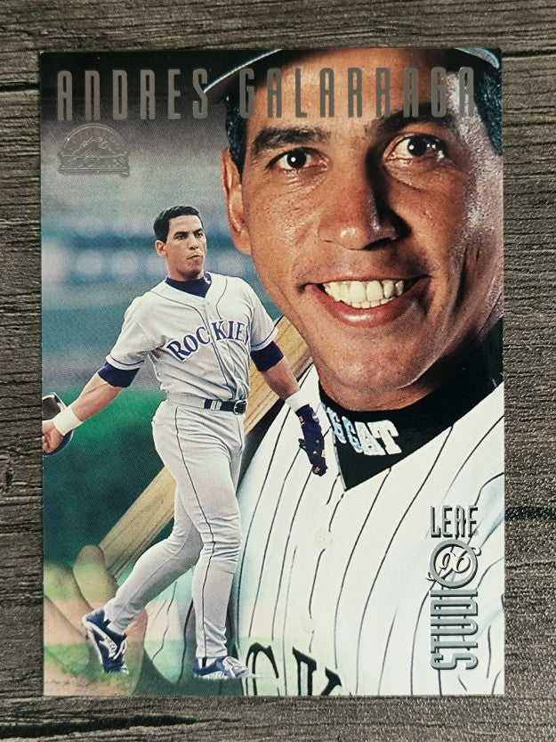 1996 Studio #124 Andres Galarraga