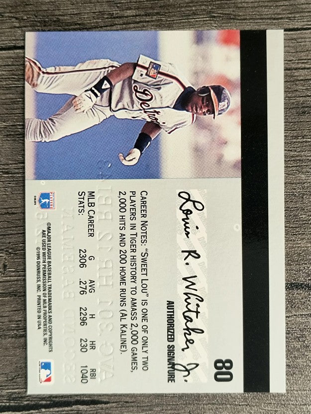1995 Studio #80 Lou Whitaker