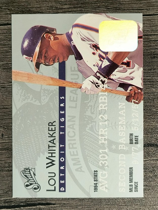 1995 Studio #80 Lou Whitaker