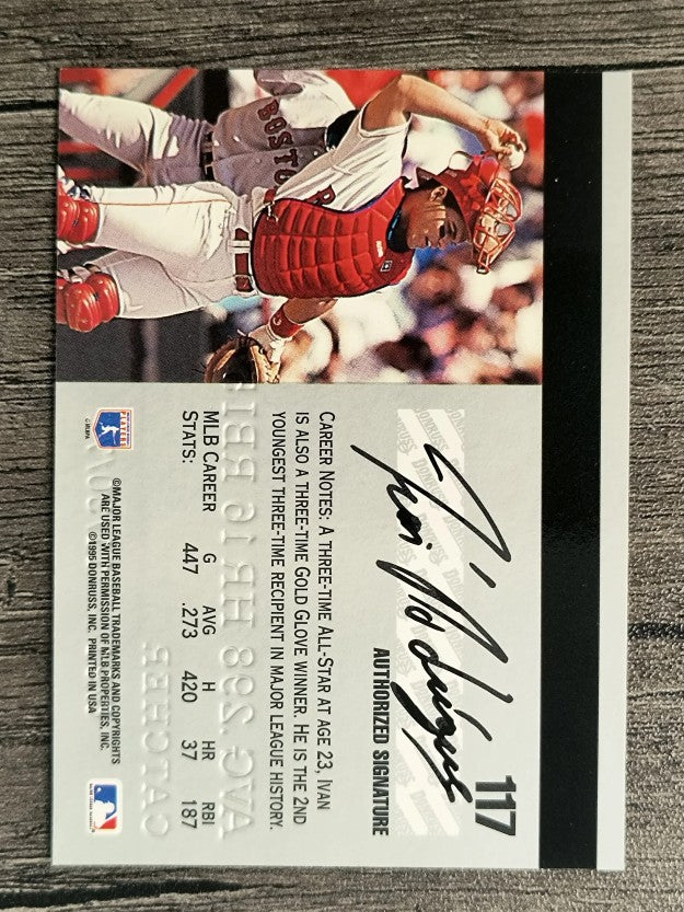 1995 Studio #117 Ivan Rodriguez