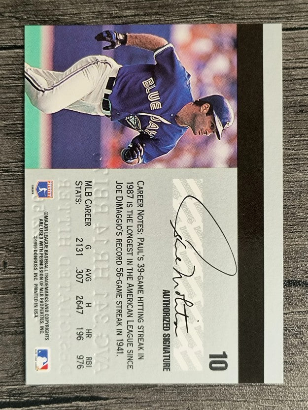 1995 Studio #10 Paul Molitor