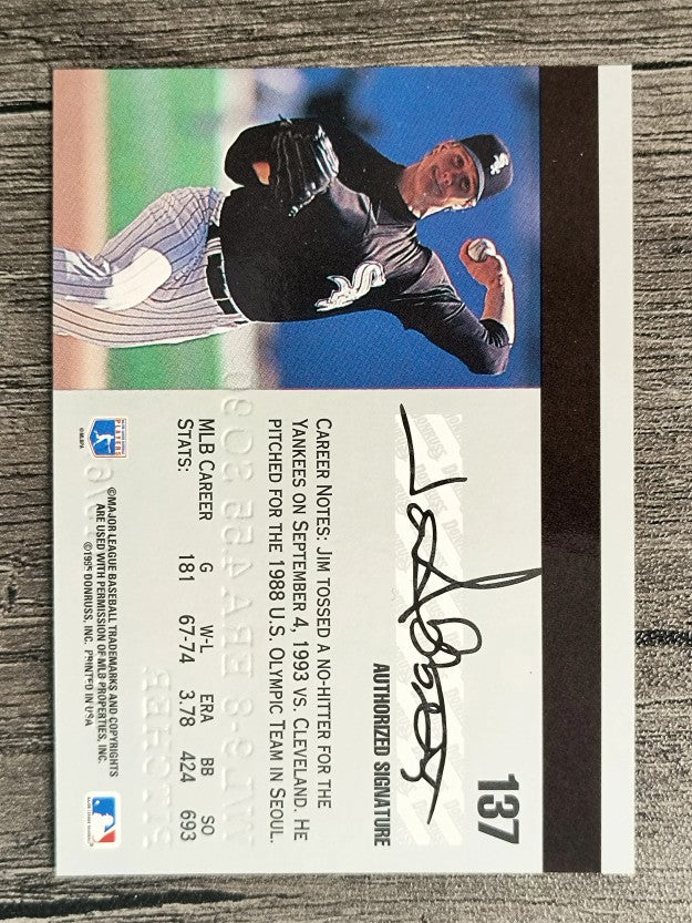 1995 Studio #137 Jim Abbott