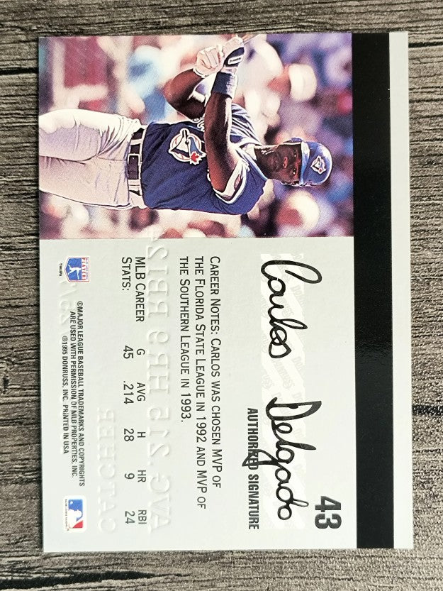 1995 Studio #43 Carlos Delgado