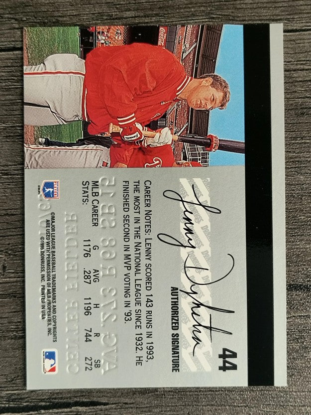 1995 Studio #44 Lenny Dykstra
