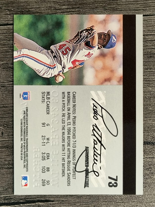 1995 Studio #73 Pedro Martinez