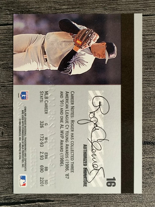 1995 Studio #16 Roger Clemens (NM)