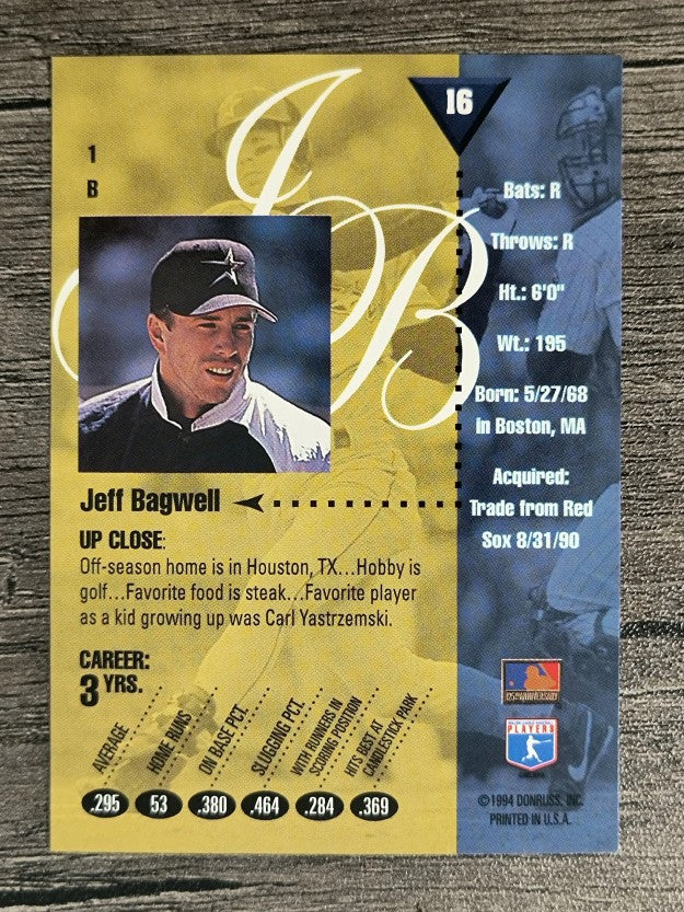 1994 Studio #16 Jeff Bagwell