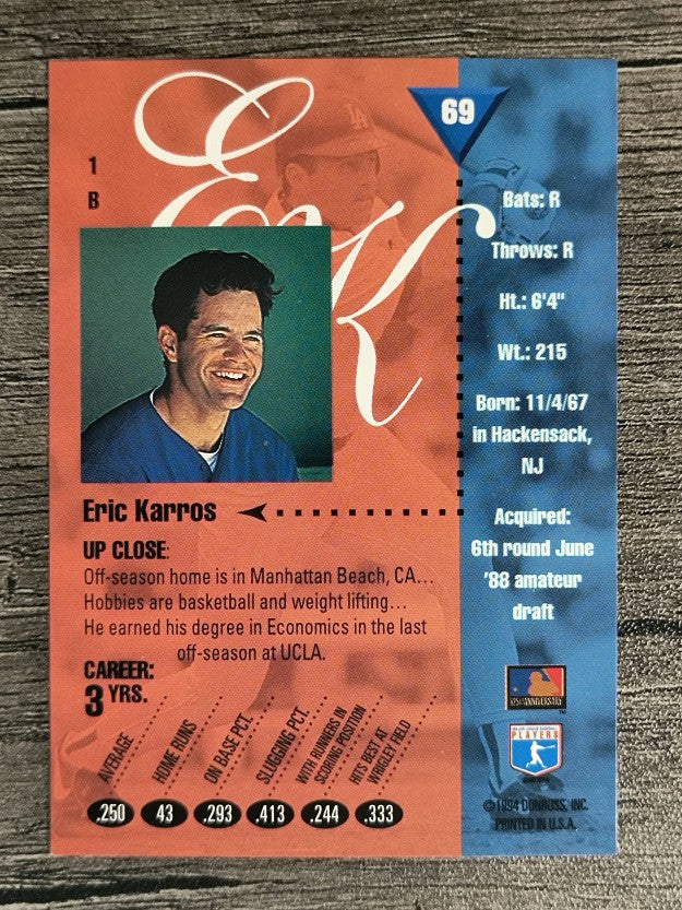1994 Studio #69 Eric Karros