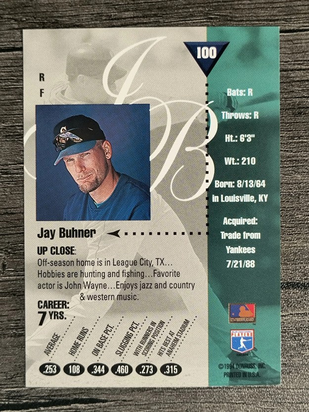 1994 Studio #100 Jay Buhner