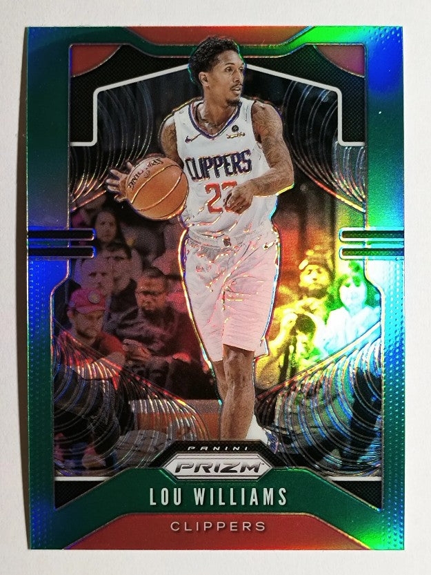 2019-20 Panini Prizm Prizms Green #126 Lou Williams