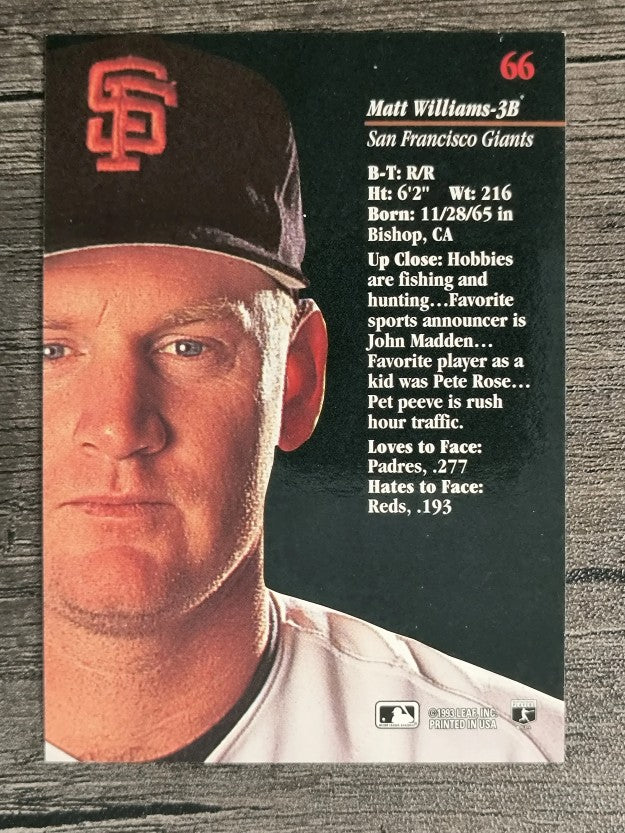 1993 Studio #66 Matt Williams
