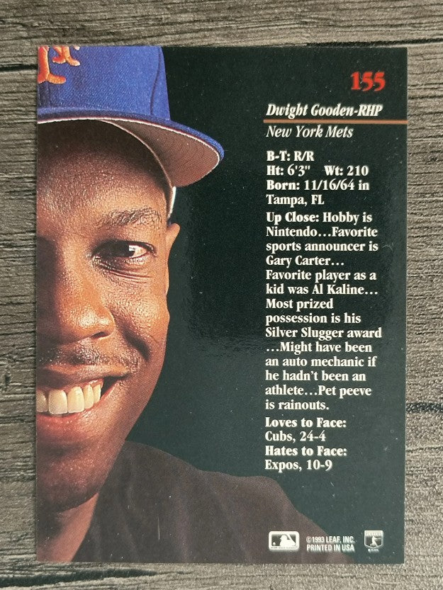 1993 Studio #155 Dwight Gooden