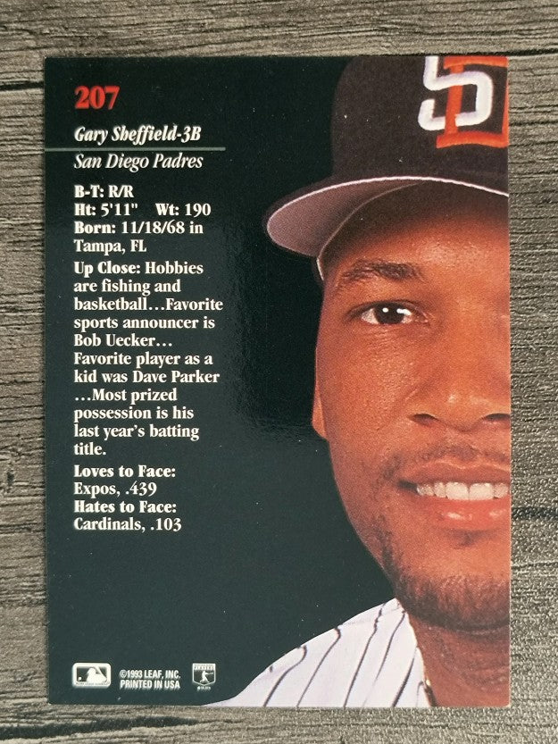 1993 Studio #207 Gary Sheffield