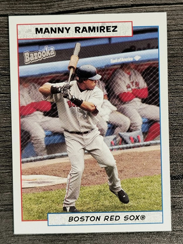 2005 Bazooka Minis #144 Manny Ramirez