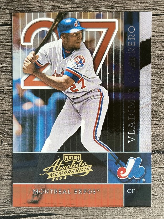 2002 Absolute Memorabilia #88 Vladimir Guerrero