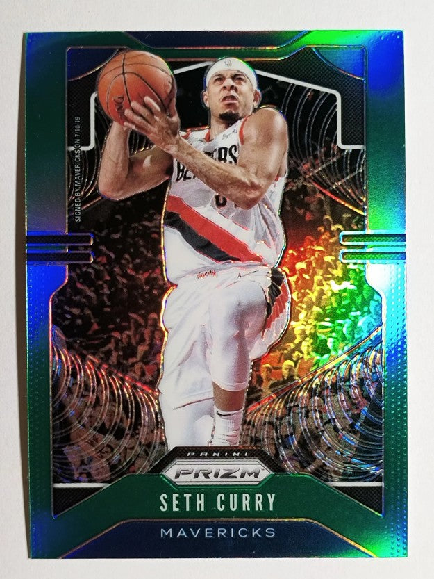 2019-20 Panini Prizm Prizms Green #226 Seth Curry