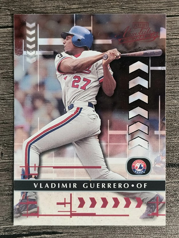 2001 Absolute Memorabilia #25 Vladimir Guerrero