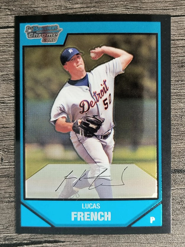 2007 Bowman Chrome Prospects #BC20 Lucas French