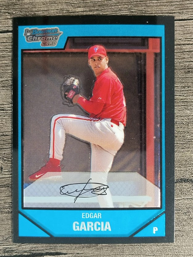 2007 Bowman Chrome Prospects #BC48 Edgar Garcia