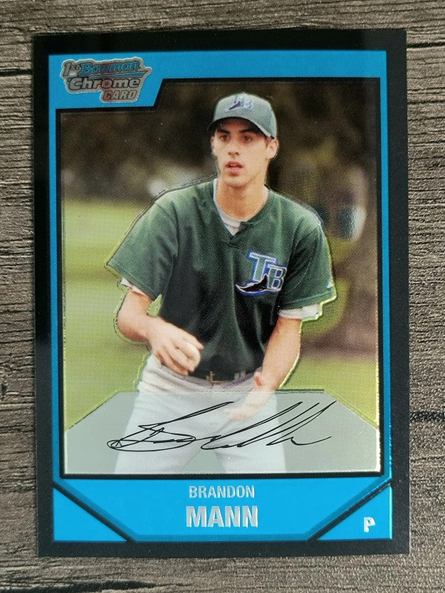 2007 Bowman Chrome Prospects #BC63 Brandon Mann