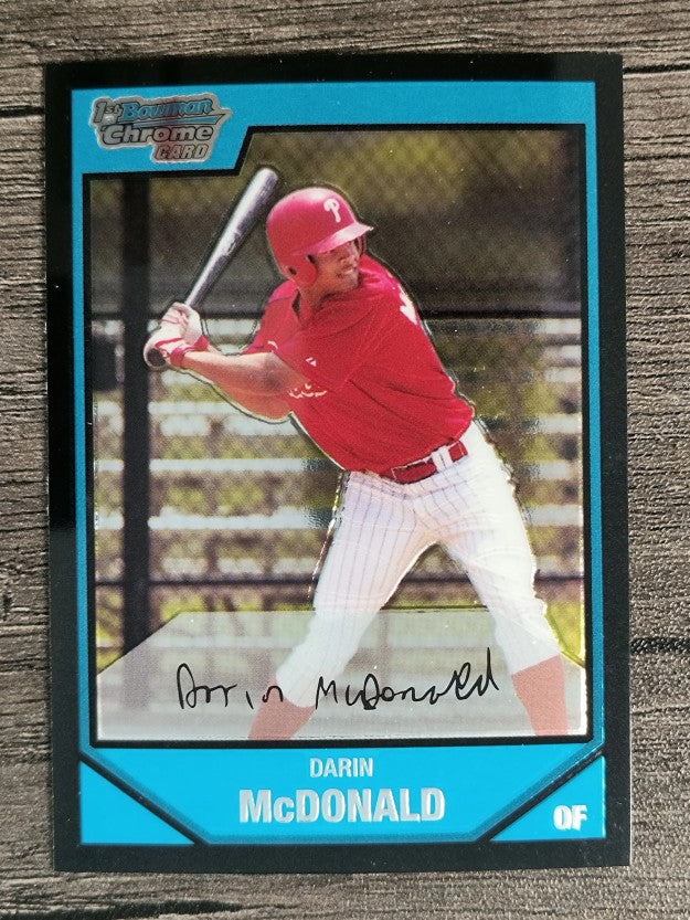2007 Bowman Chrome Prospects #BC9 Darin McDonald