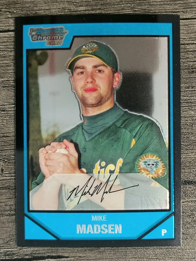 2007 Bowman Chrome Prospects #BC89 Mike Madsen
