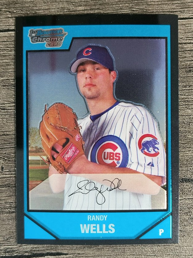 2007 Bowman Chrome Prospects #BC74 Randy Wells