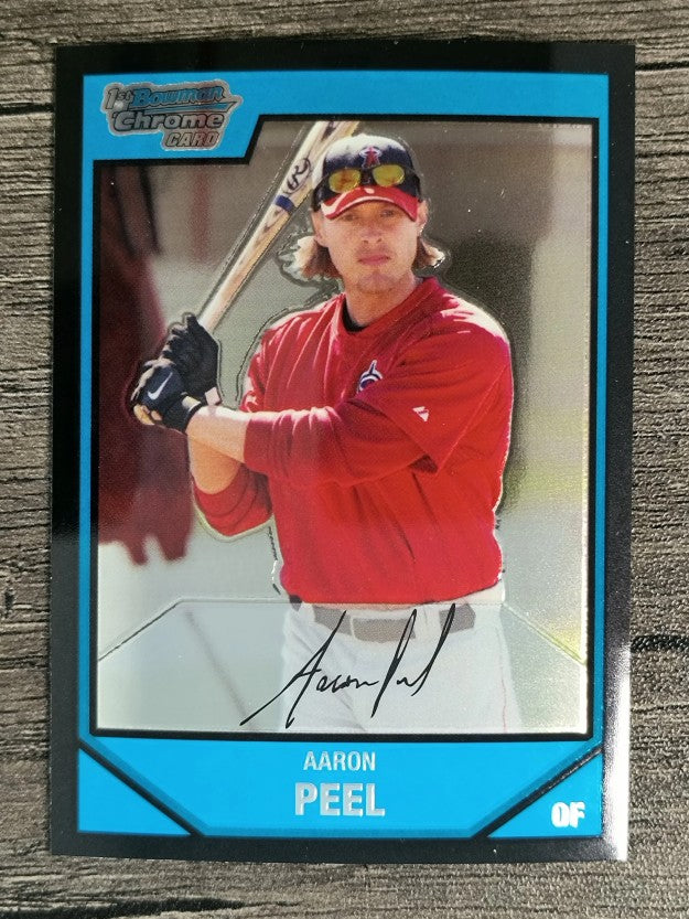 2007 Bowman Chrome Prospects #BC103 Aaron Peel