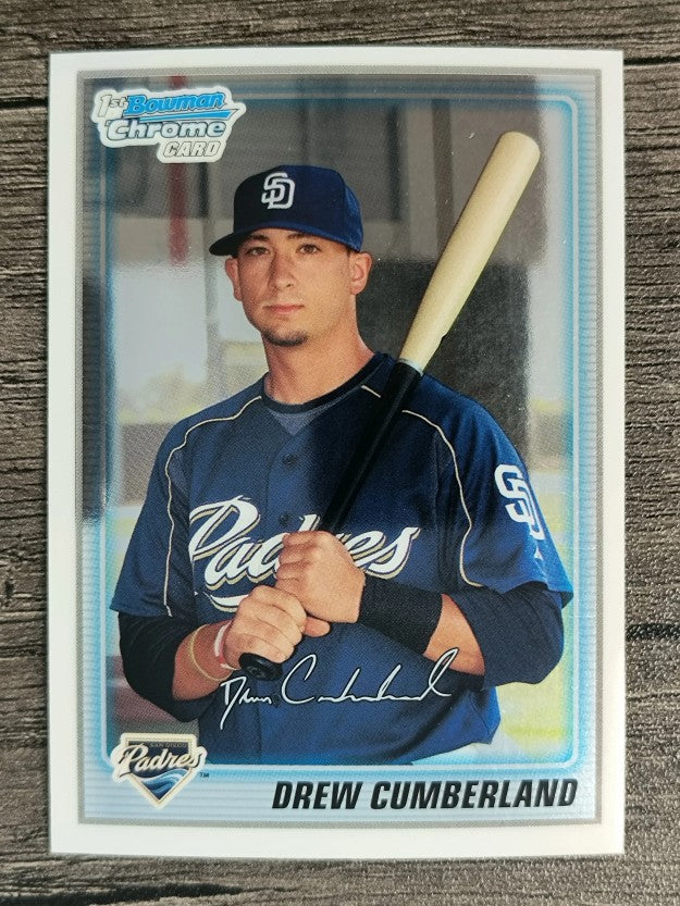 2010 Bowman Chrome Prospects #BCP140 Drew Cumberland