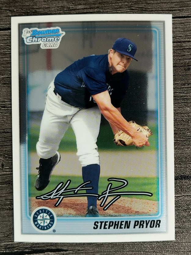 2010 Bowman Chrome Draft Prospects #BDPP18 Stephen Pryor