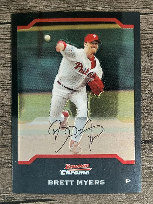 2004 Bowman Chrome #123 Brett Myers