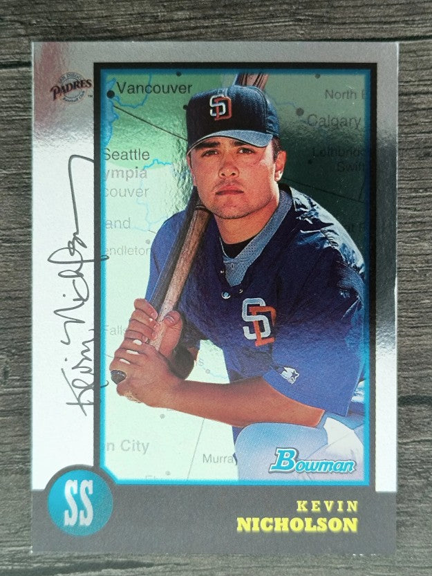 1998 Bowman International #338 Kevin Nicholson
