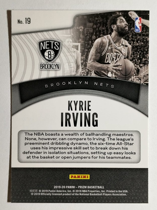 2019-20 Panini Prizm Dominance #19 Kyrie Irving