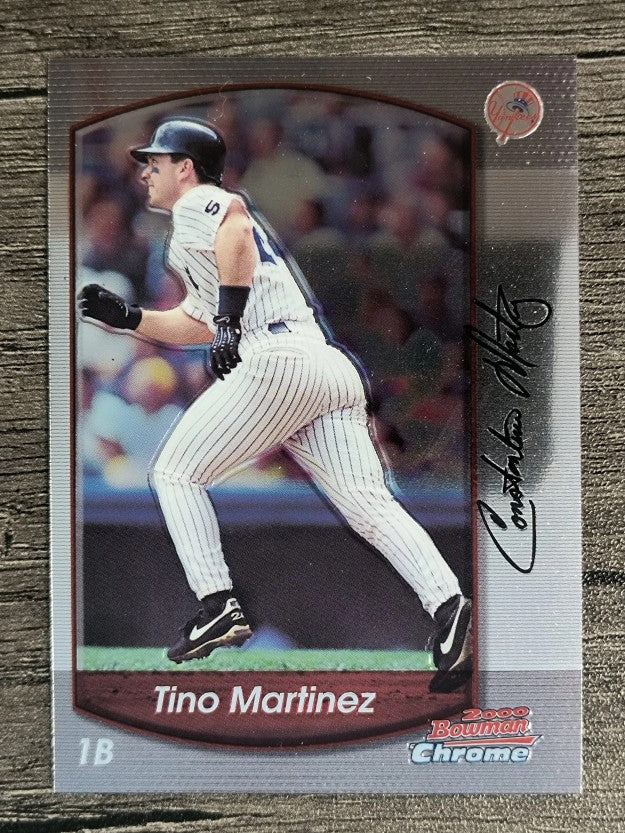 2000 Bowman Chrome #35 Tino Martinez