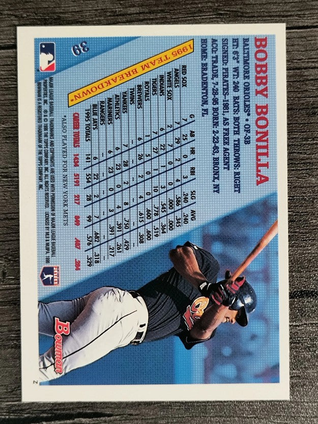 1996 Bowman Foil #39 Bobby Bonilla