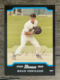 2004 Bowman #327 Brad Vericker FY RC