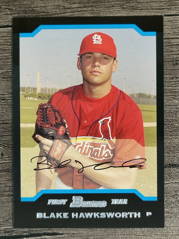 2004 Bowman #328 Blake Hawksworth FY RC