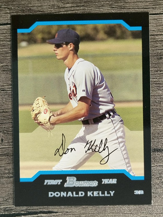 2004 Bowman #316 Donald Kelly FY RC