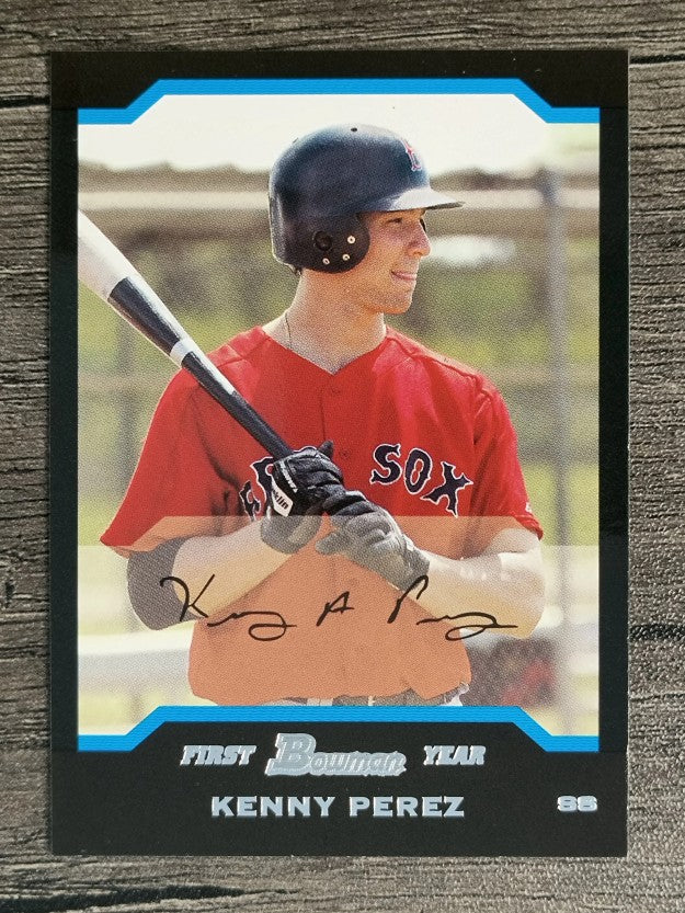 2004 Bowman #312 Kenny Perez FY RC