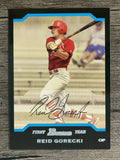 2004 Bowman #308 Reid Gorecki FY RC