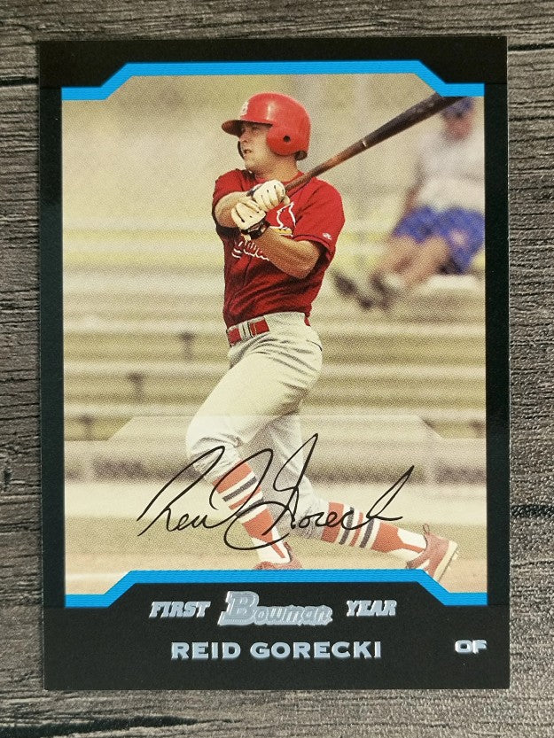2004 Bowman #308 Reid Gorecki FY RC