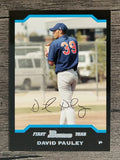 2004 Bowman #300 David Pauley FY RC