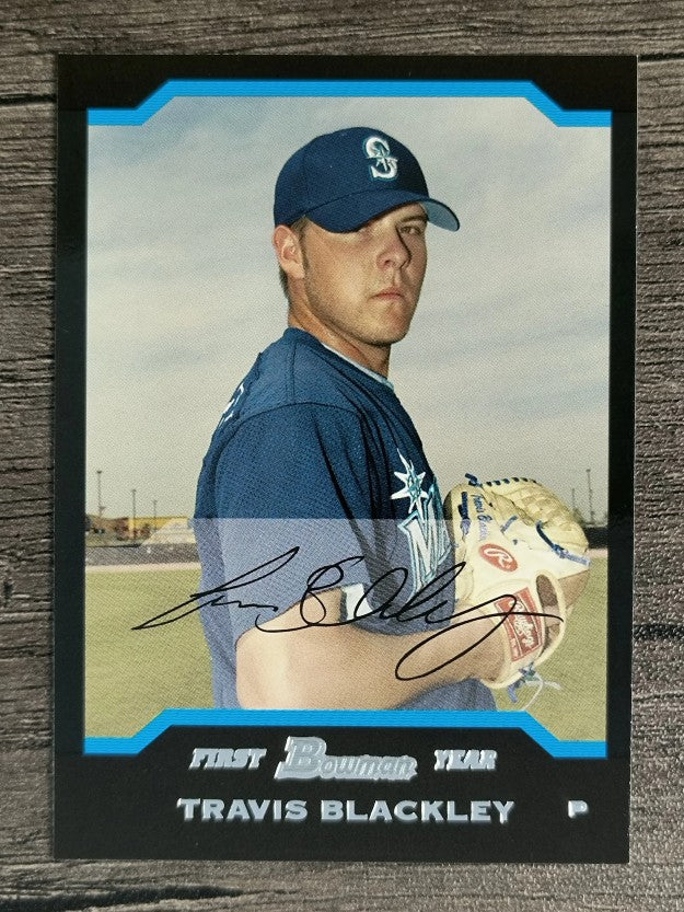 2004 Bowman #303 Travis Blackley FY RC
