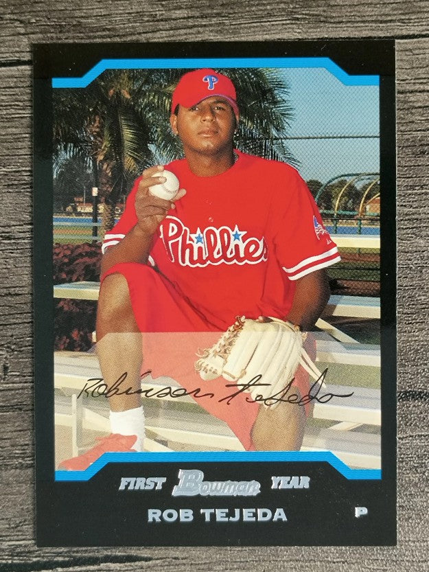 2004 Bowman #290 Rob Tejeda FY RC
