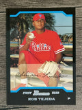 2004 Bowman #290 Rob Tejeda FY RC