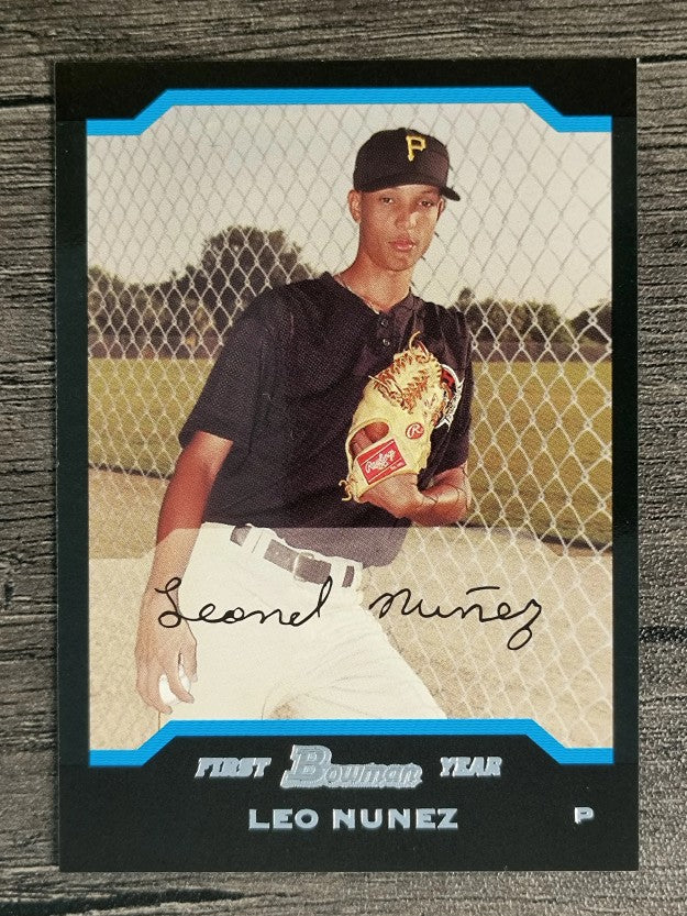 2004 Bowman #288 Leo Nunez FY RC
