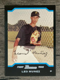2004 Bowman #288 Leo Nunez FY RC