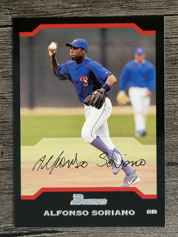 2004 Bowman #10 Alfonso Soriano