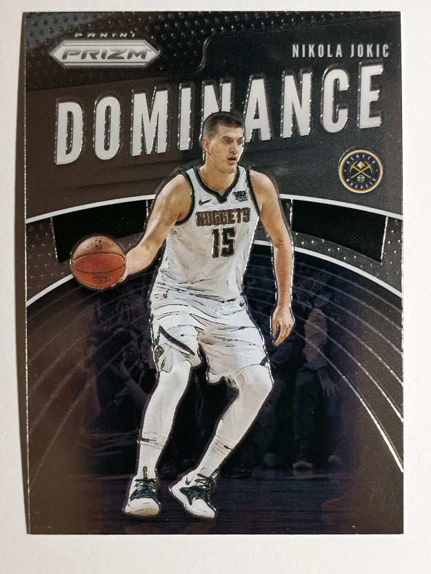 2019-20 Panini Prizm Dominance #21 Nikola Jokic